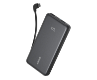 Anker Zolo Power Bank 10000mAh 22.5W Built-In USB-C Cable Black - 1371534 - zdjęcie 1